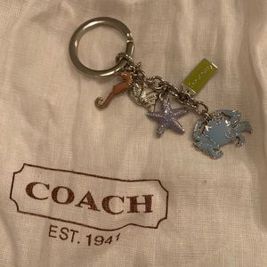 Coach Brand beach key chain